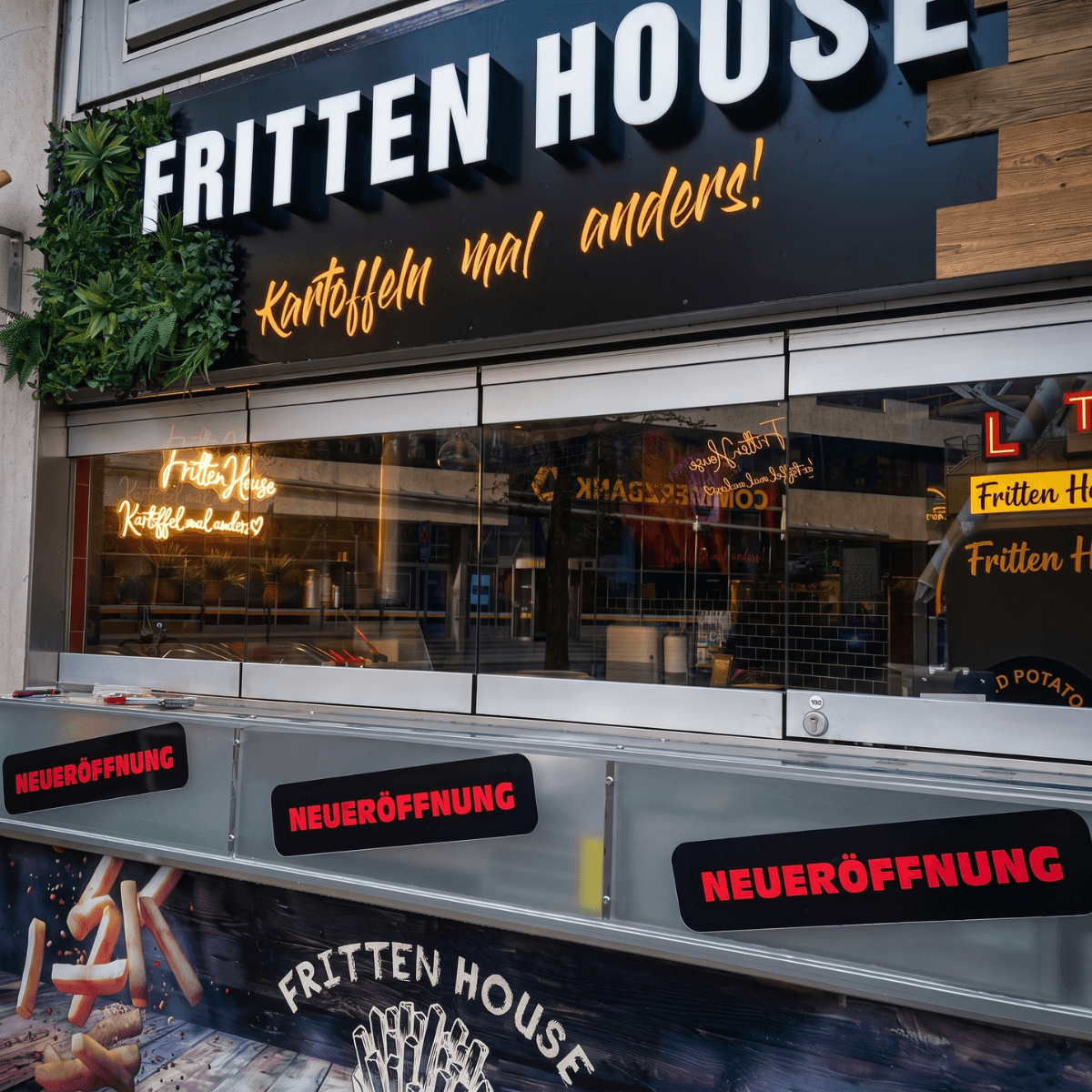 Fritten House: Komplett-Neueröffnung